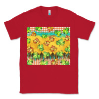 Red fall leaf tumbler Classic Tee - BarkalooDesign