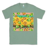 Sage fall leaf tumbler Classic Tee - BarkalooDesign