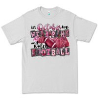 Dove Grey in october we wear pink and watch football Premium Tee - FaDigitalArtStudio