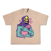 Burro skeletor's hug cat Urban Heavy Tee - artisFamous