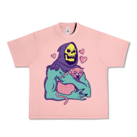 Salmon skeletor's hug cat Urban Heavy Tee - artisFamous