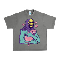 Tornado skeletor's hug cat Urban Heavy Tee - artisFamous