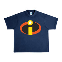 Navy incredibles crop top Urban Heavy Tee - artisFamous