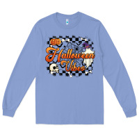 Colony Blue halloween vibes Long Sleeve Tee - Artiststas