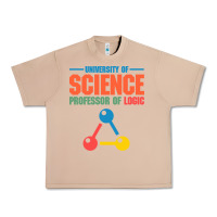 Burro UNIVERSITY OF SCIENCE PROFESSOR OF LOGIC Urban Heavy Tee - artisFamous