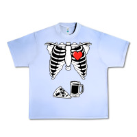 Grape Ice dad skeleton halloween beer pizza Urban Heavy Tee - artisFamous