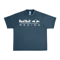 Midnight Navy red racing Urban Heavy Tee - artisFamous