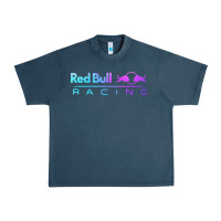 Midnight Navy red racing Urban Heavy Tee - artisFamous
