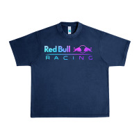 Navy red racing Urban Heavy Tee - artisFamous