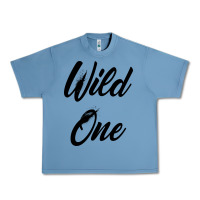 Pebble Blue wild one Urban Heavy Tee - artisFamous