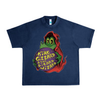 Navy The Little Crocodile Urban Heavy Tee - artisFamous