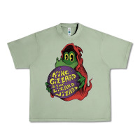 Oil Green The Little Crocodile Urban Heavy Tee - artisFamous