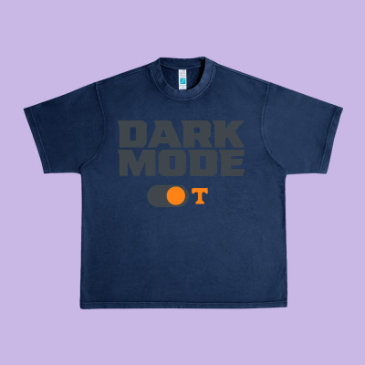 Tennessee Football Dark Mode Urban Heavy Tee Designed By Artisfamous