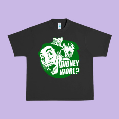 Didney Worl Urban Heavy Tee Designed By Artisfamous