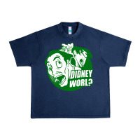 Navy didney worl Urban Heavy Tee - artisFamous
