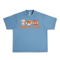 Pebble Blue send noods Urban Heavy Tee - artisFamous