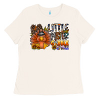 Little Mister Gobble Gobble Ladies Tee | Teevron