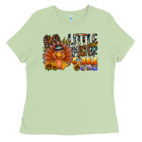 Matcha little mister gobble gobble Ladies Tee - CowhideDigitalArt