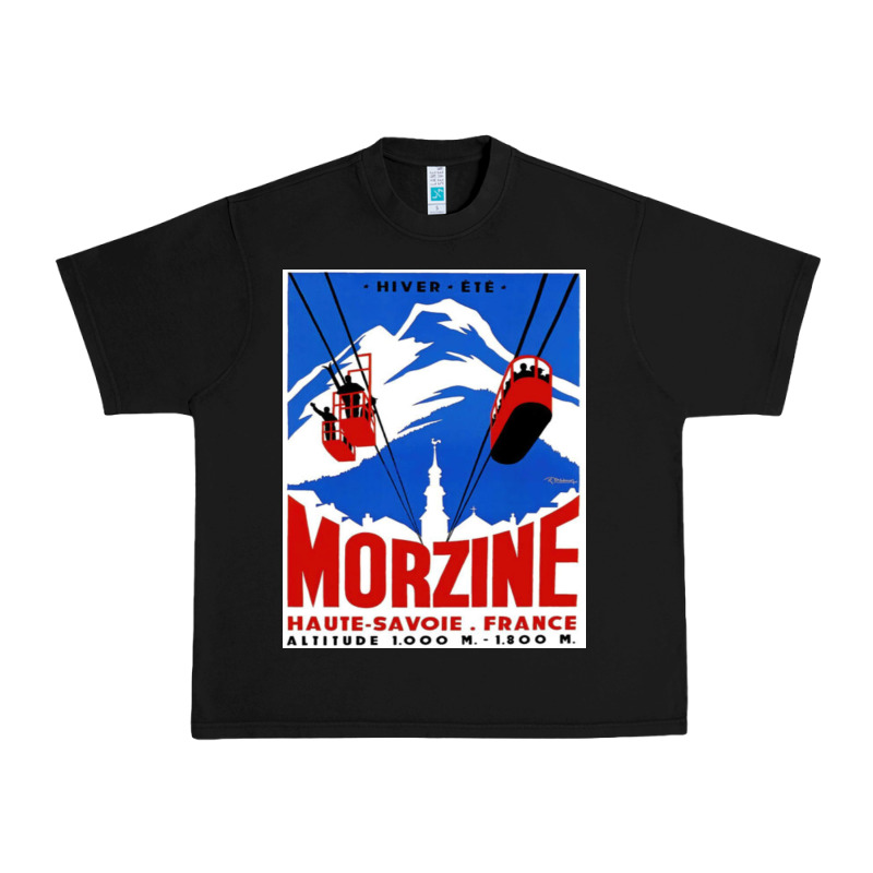 Savoie France Blue Urban Heavy Tee by artisFamous | Teevron