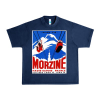 Navy Savoie France Blue Urban Heavy Tee - artisFamous