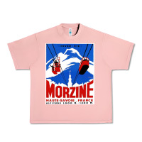 Salmon Savoie France Blue Urban Heavy Tee - artisFamous