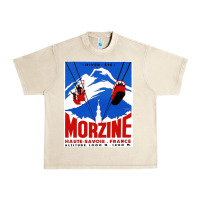 Sandshell Savoie France Blue Urban Heavy Tee - artisFamous