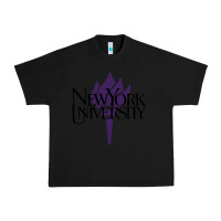 Black New York University Urban Heavy Tee - artisFamous