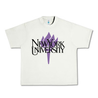 Pistachio New York University Urban Heavy Tee - artisFamous