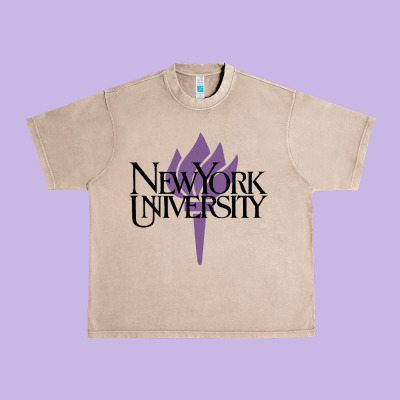 New York University Urban Heavy Tee Designed By Artisfamous