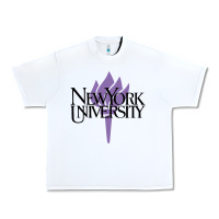 White New York University Urban Heavy Tee - artisFamous