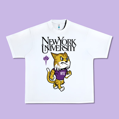 New York University Urban Heavy Tee Designed By Artisfamous