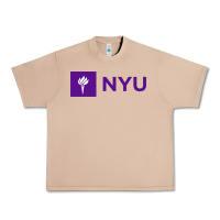 Burro nyu new york university purple Urban Heavy Tee - artisFamous