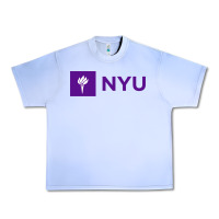 Grape Ice nyu new york university purple Urban Heavy Tee - artisFamous