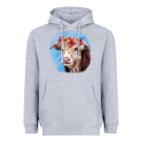 Hereford Bull Heavyweight Hoodie | Teevron