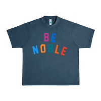Midnight Navy be noble tee Urban Heavy Tee - artisFamous