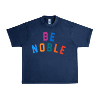 Navy be noble tee Urban Heavy Tee - artisFamous