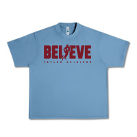 Pebble Blue taylor heinicke believe Urban Heavy Tee - artisFamous