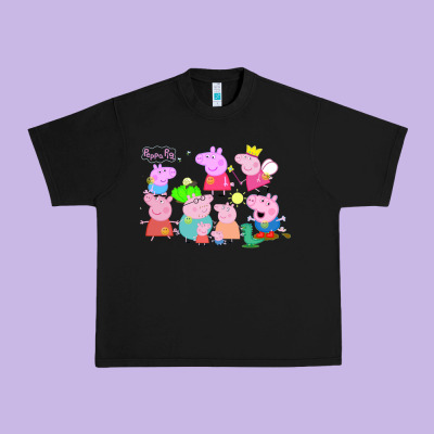 Peppa Pig Urban Heavy Tee Designed By Artisfamous