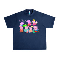 Navy Peppa Pig Urban Heavy Tee - artisFamous
