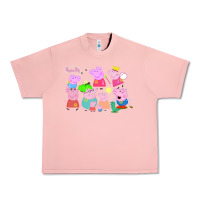 Salmon Peppa Pig Urban Heavy Tee - artisFamous