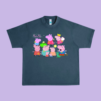Peppa Pig Urban Heavy Tee Designed By Artisfamous