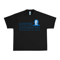 Black Goethe University Frankfurt Am Main Urban Heavy Tee - artisFamous