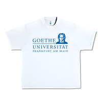 White Goethe University Frankfurt Am Main Urban Heavy Tee - artisFamous