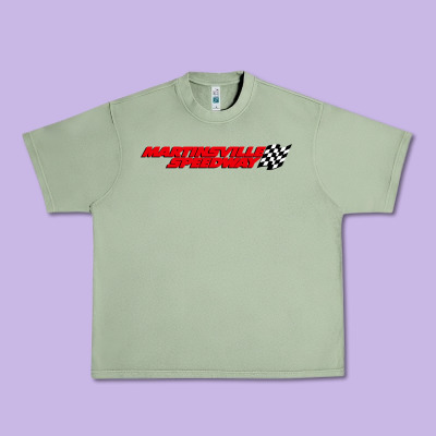 Martinsville Speedway Urban Heavy Tee Designed By Artisfamous