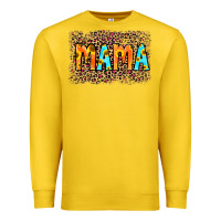 Lemon Leopard Sunflower Mama Premium Sweatshirt - RanaPortraitStore