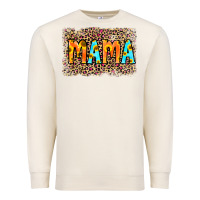 Sandshell Leopard Sunflower Mama Premium Sweatshirt - RanaPortraitStore