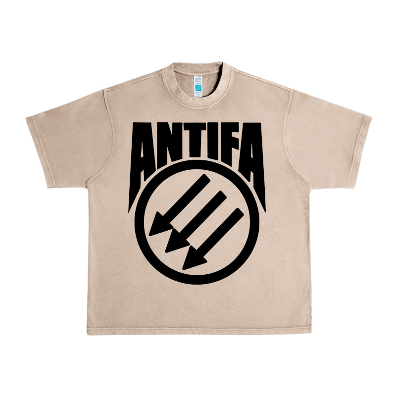 Anti Blue Check Action Urban Heavy Tee by artisFamous | Teevron