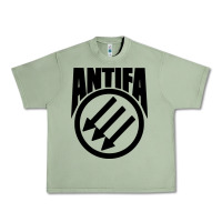 Oil Green anti blue check action Urban Heavy Tee - artisFamous