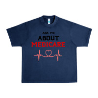 Navy ask me about medicare Urban Heavy Tee - artisFamous