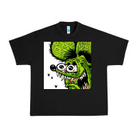 Black rat fink Urban Heavy Tee - artisFamous